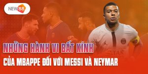 Mbappe bất kính messi vs neymar